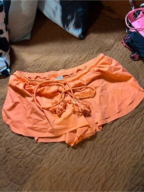 Orange Swim Shorts